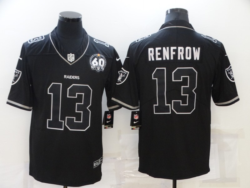 Men's Las Vegas Raiders Hunter Renfrow #13 Black Jersey